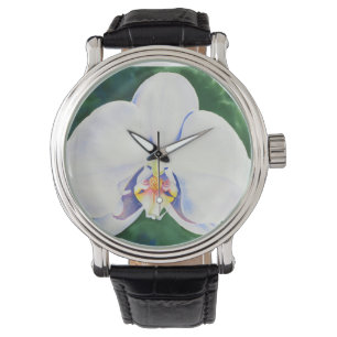 White Orchid Armbandsur