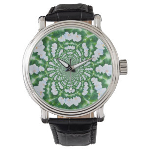 White Orchid Mandala Armbandsur