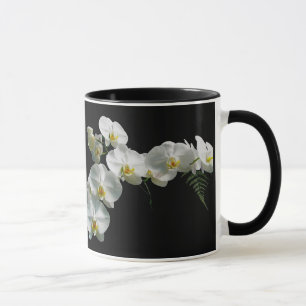 White Orchid Mugg