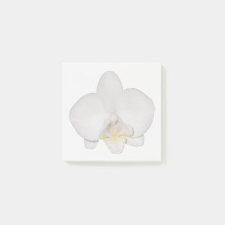White Orchid Sticky Notes Post-it Block