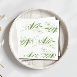 White Orchid | Tropiska Möhippor för Elegant Pappersservett