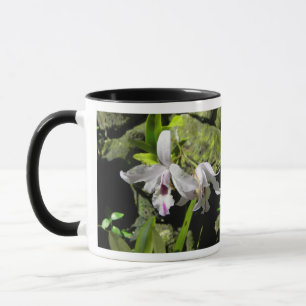 White Orchids Mugg