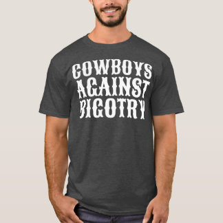 White Orville Peck Cowboys Against Bigotry Lyrics T Shirt