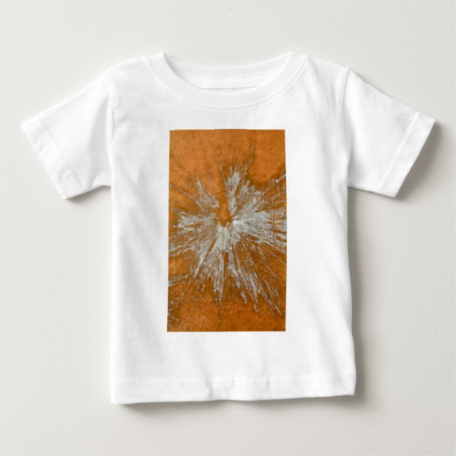 White på Guld Paintball Tee Shirt (Framsida)