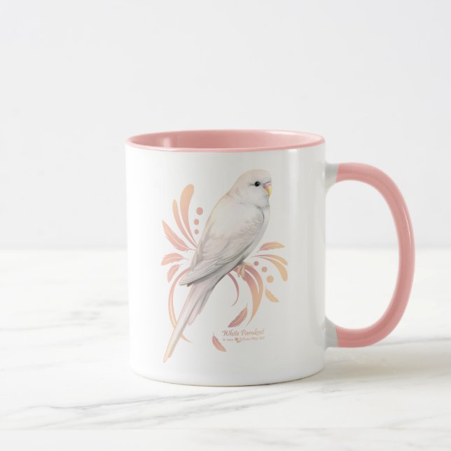 White Parakeet Mugg (Höger)