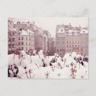 White Paris Vykort