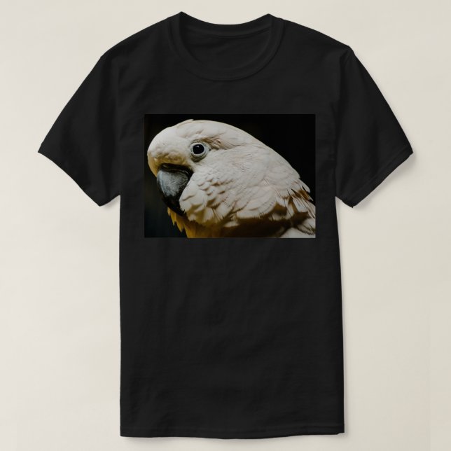 White Parrot T Shirt (Design framsida)