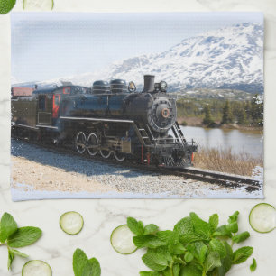 White Pass Tåg Kitchen Towel Kökshandduk