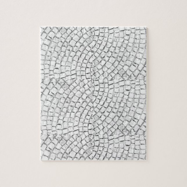 White Pavers Jigszle Puzzle Pussel (Vertikal)