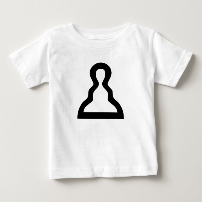 White Pawn Tee Shirt (Framsida)