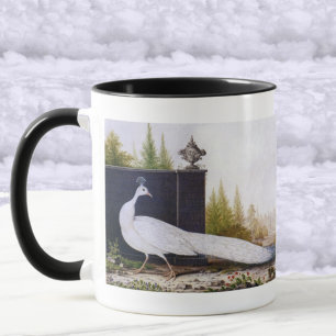 White Peacock Mugg