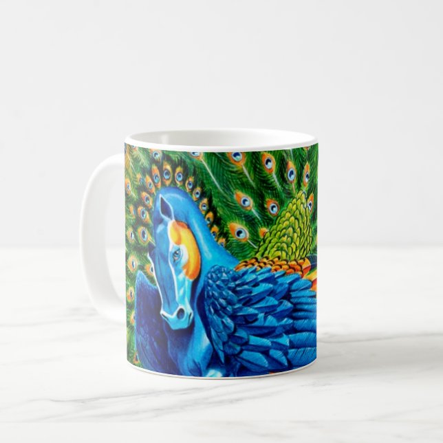 White Pegasus Kaffemugg (Framsida vänster)