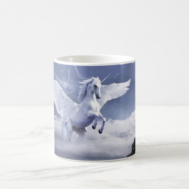 White Pegasus Mystical Coffee Mugg (Center)
