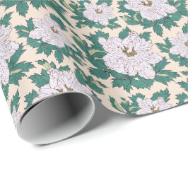 White Peonies Presentpapper