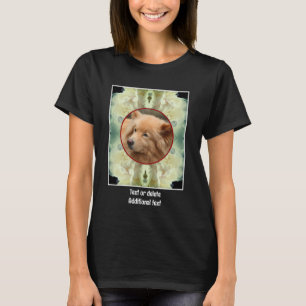 White Peony Flower Skapar ditt eget Pet Photo T Shirt