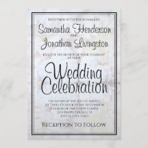 White Peony Flowers & Hearts Reflection Bröllop