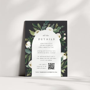 White Peony   Information om vattenfärgen Blommigt Tilläggskort