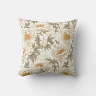 White Peony Kudde