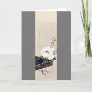 White Peony och Scissors, Watanabe Seitei Kort