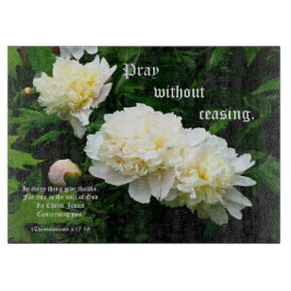 White Peony Trio, 1 Thessaloniki 5:17-18