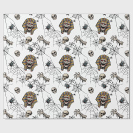 🤍 White Pharaoh Mummy Tissue Paper 🎃 👑 Presentpapper