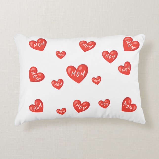 White pillow  prydnadskudde (Framsidan)