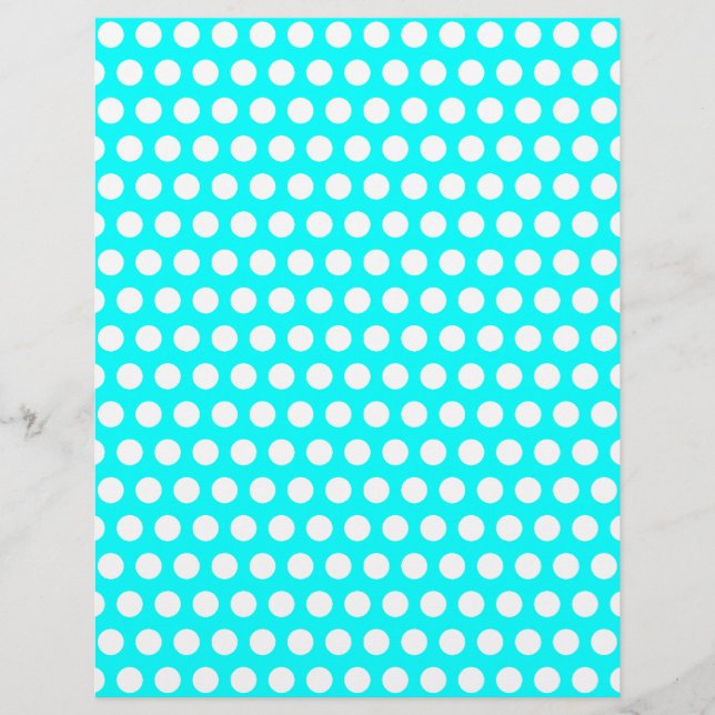 White Polka dots Letterhead (Framsida)