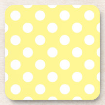 White polka dots om citrongulten