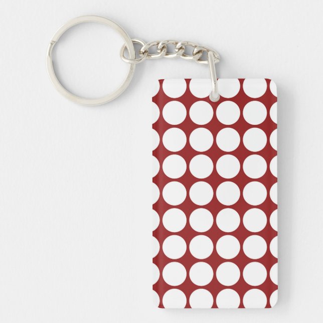 White Polka dots on Red (Framsidan)