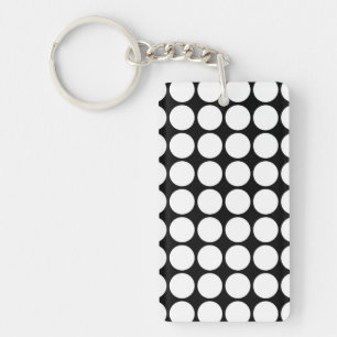 White Polka dots på Black
