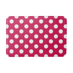 White polka dots på ceris badrumsmatta