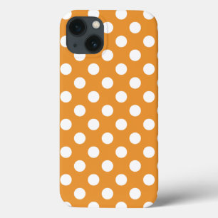 White polka dots på Fodral-Mate iphone case