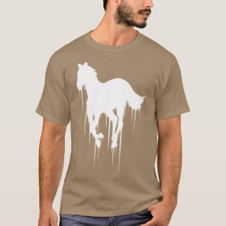 White Pony Drip family T Shirt