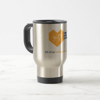 White Pony Express Insulated Coffee Mugg