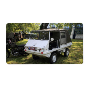 White Puch Haflinger Fraktsedel