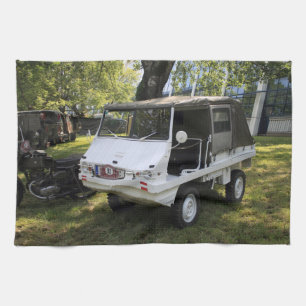 White Puch Haflinger Kökshandduk