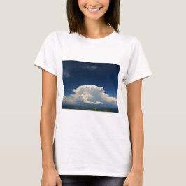 White Puffy Cloud T Shirt