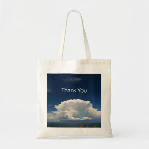 White Puffy Cloud Tygkasse