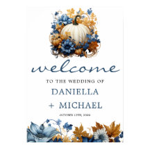 White Pumpkin Elegant Fall Garden