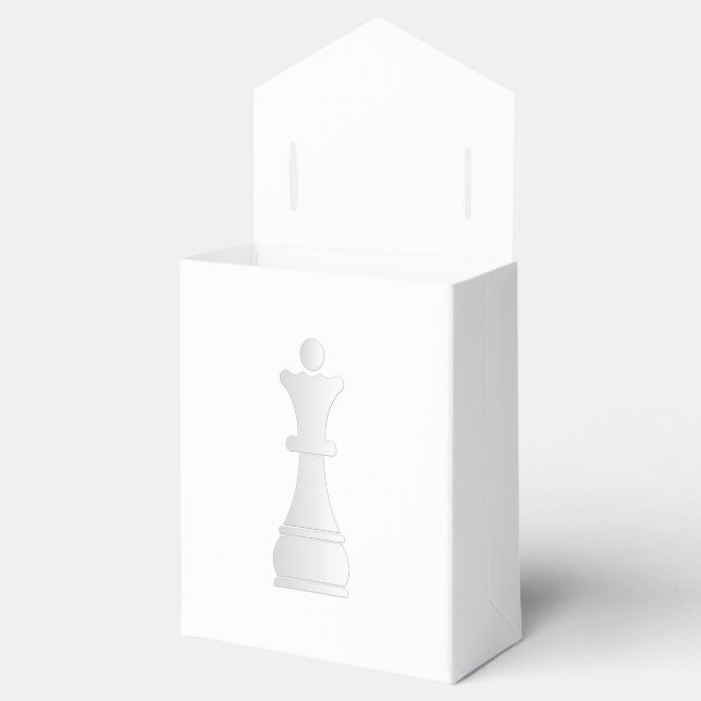 White Queen chess biet Presentaskar (Öppnad)