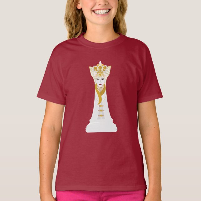 White Queen T-Shirt (Framsida)
