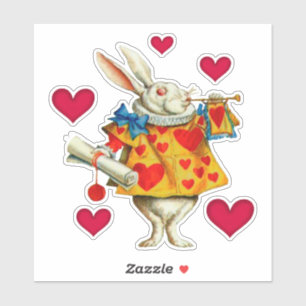 White Rabbit 1 Sticker Klistermärken