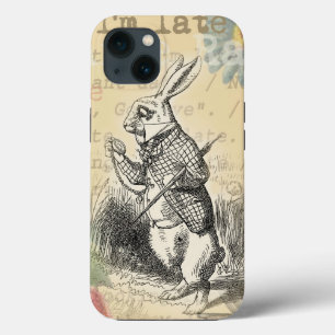White Rabbit Alice i Wonderland Art