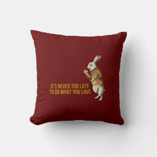 White Rabbit Alice in Wonderland Kudde