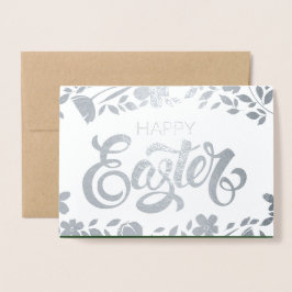 White Rabbit | "Alice in Wonderland" Påsk Folierat Kort