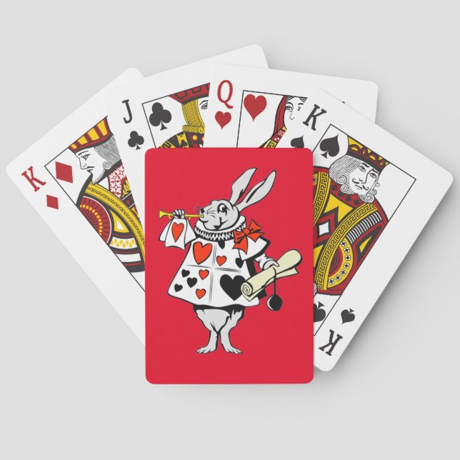 White Rabbit Casinokort (Baksidan)