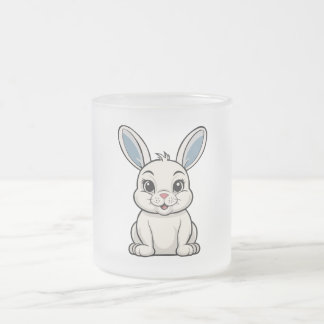 White Rabbit Frostad Glasmugg