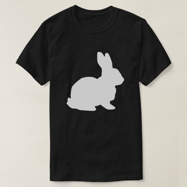 White Rabbit Hare Alice i Wonderland Party T Shirt (Design framsida)