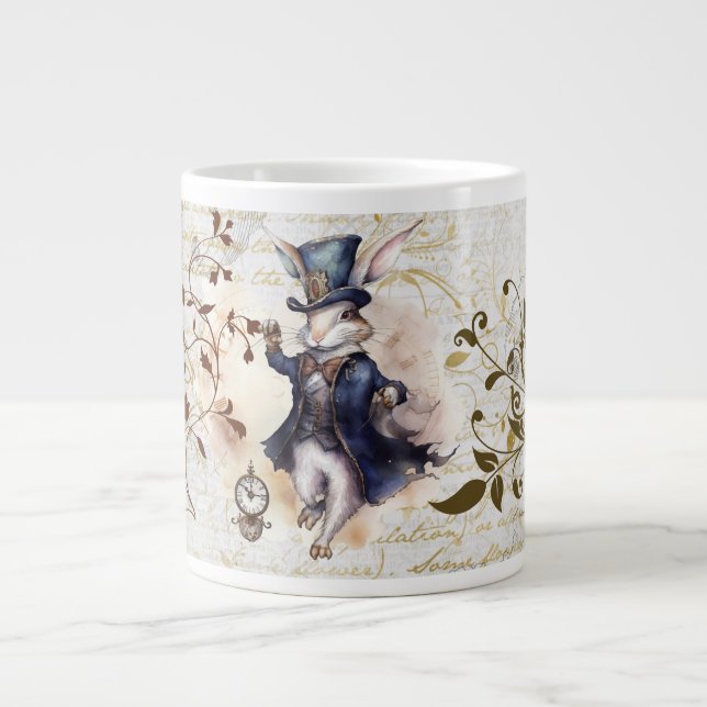 White Rabbit Jumbo Mugg (Framsidan)