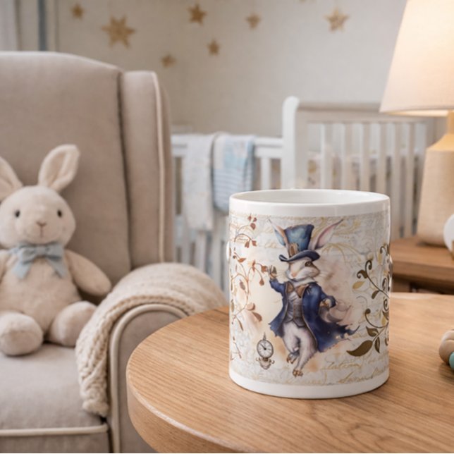 White Rabbit Jumbo Mugg (Skapare uppladdad)